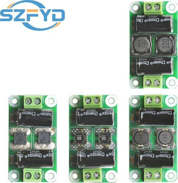 SZFYDOSH DC Power Filter Board zur EMI-Unterdrückung für Klasse D Verstärker, Grün, 0-25V/0-50V 2A/3A/4A - Bild 1