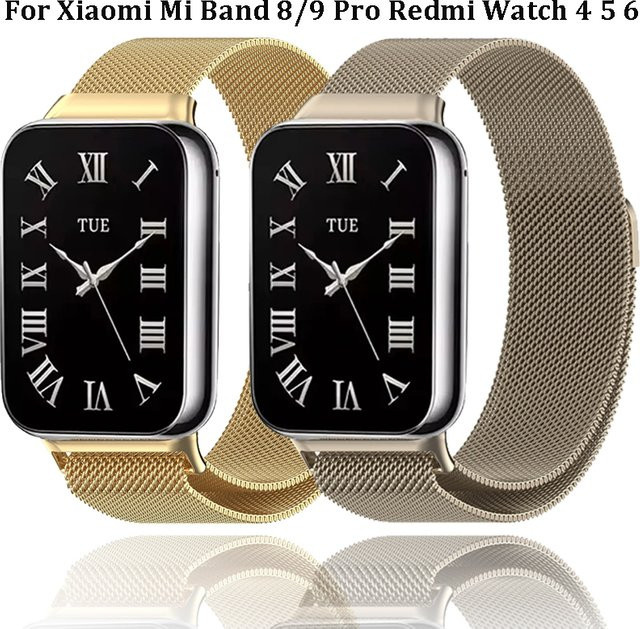 Xiaomi Uhrenarmband Milanese Loop, Edelstahl, Gold, Unisex - Bild 1