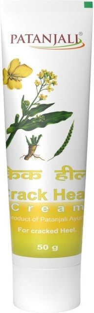 Patanjali Crack Heal Fußcreme, 50 g, mit Aloe Vera - Bild 1