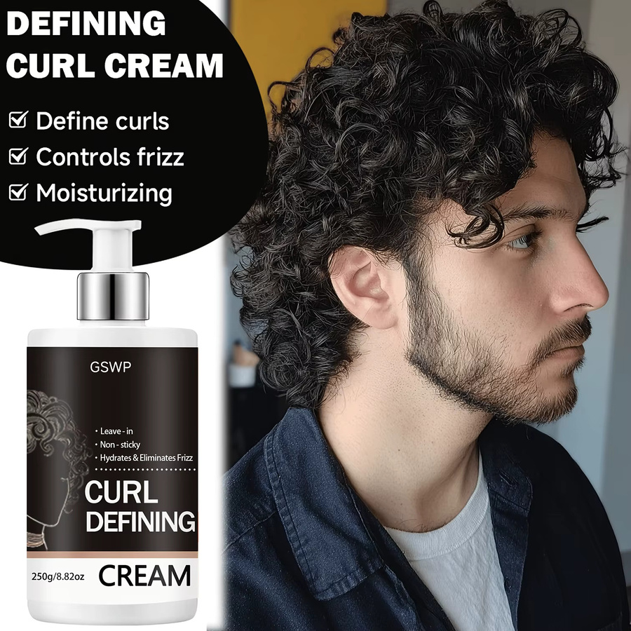 GSWP Herren Locken-Feuchtigkeitscreme für lockiges Haar - Bild 2