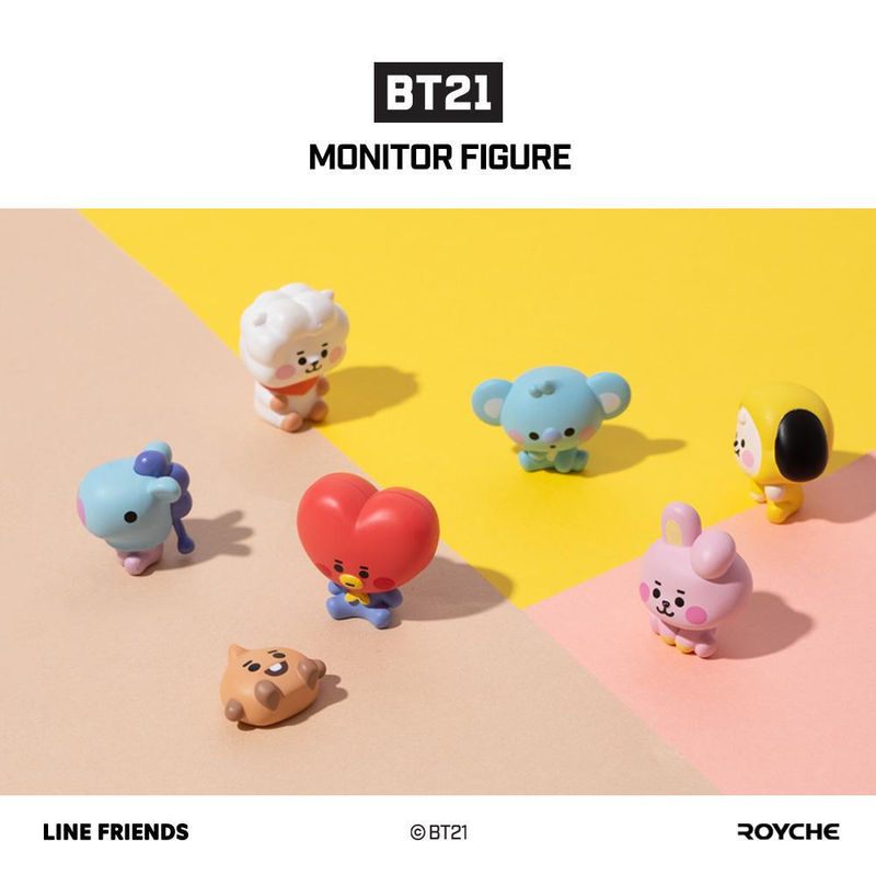 BT21 Babyphone Figur von Royche in Weiß aus Kunststoff zur Wandmontage - Bild 2