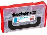 Fischer FIXtainer SX Spreizdübel für Beton, 210 Stück, transparent/grau/rot - Bild 1