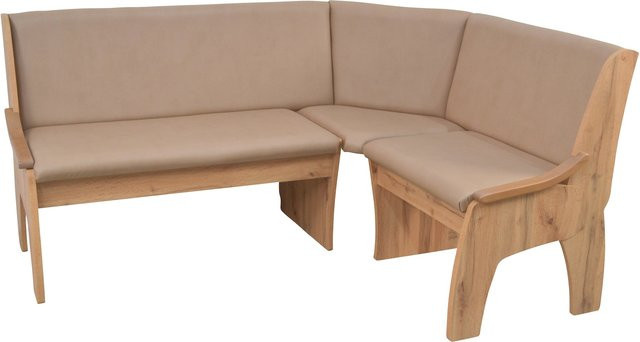 Möbel direkt online Eckbank Maren in moderner Ausführung B/T/H: 125 x 165 cm - Bild 1