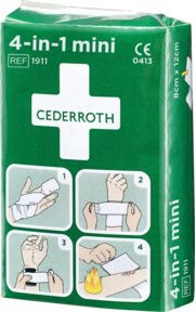 CEDERROTH Blutstiller mini 4 in 1 in Grün - Bild 1