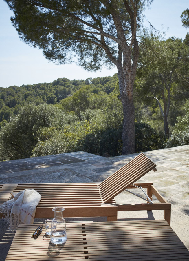Skagerak By Fritz Hansen Riviera Liege aus Teak in Braun - Bild 3