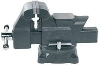 Stanley MaxSteel Schraubstock grau, Spannweite: 125 mm - Bild 1
