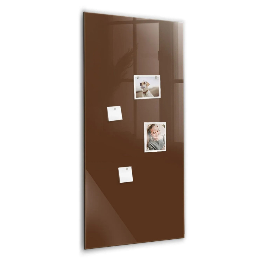 Tulup Glasmagnettafel Braun B: 60 cm, H: 120 cm - Bild 2