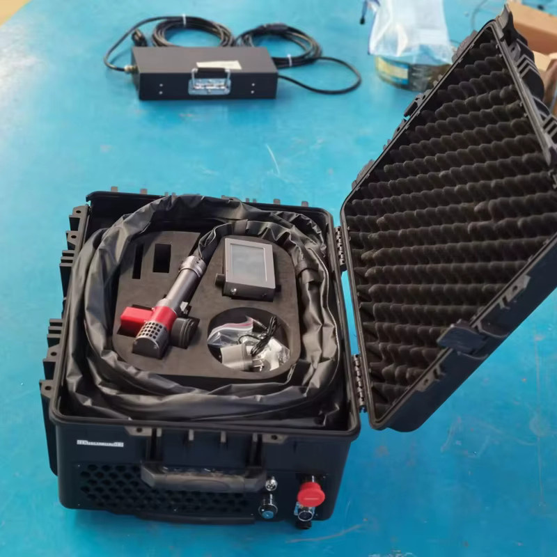 ACCTEK Puls-Laser-Reinigungsmaschine zur Entfernung von Metalloxid und Rost für Holz mit 200 W, 300 W oder 500 W Leistung - Bild 5