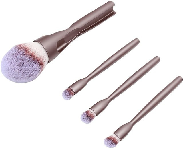 GoolRC Make-up-Pinselset, 4-in-1, Champagner, Unisex - Bild 1