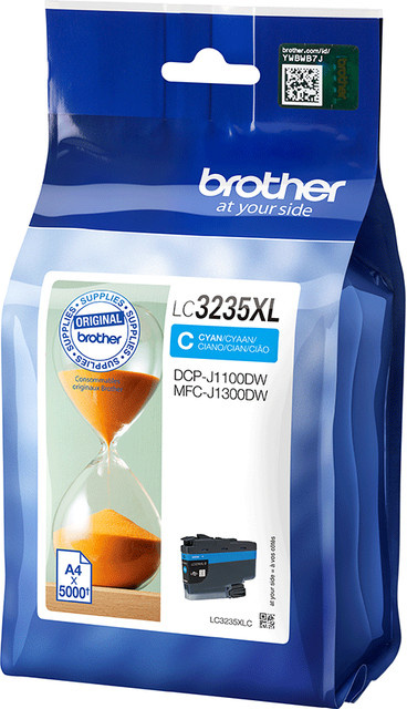 Original Brother Tintenpatrone LC3235XLC Cyan für Inkjet-Drucker - Bild 4