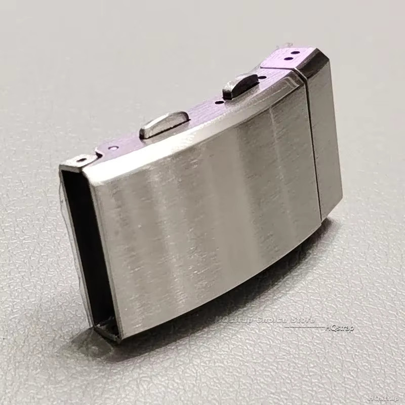 HQstrap Uhrenverschluss Edelstahl, Silber, Unisex - Bild 2