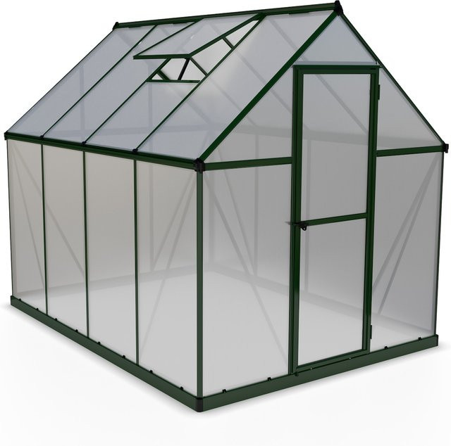 Canopia by Palram Mythos Gewächshaus mit Fundamentrahmen, grün, 4,6 m² - Bild 2