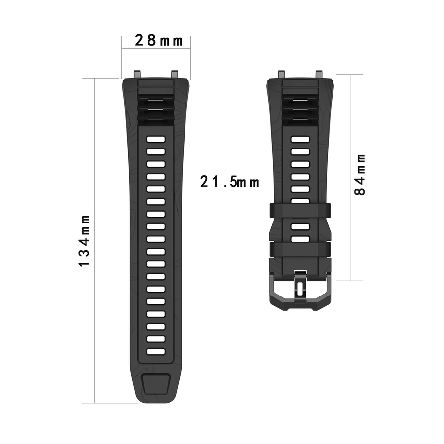 Amazfit Silikonarmband, Schwarz, Unisex - Bild 3