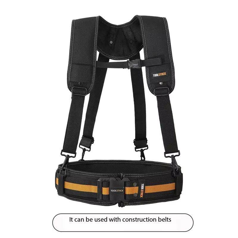 TOOLSTACK Universal Construction Quick-Hang Arbeitsgürtel für Männer, verstärkter und breiter Outdoor-Arbeitsgürtel, verstellbar - Bild 4