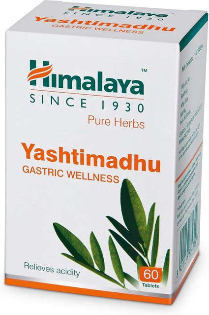 Himalaya Wellness Yashtimadhu Tabletten, 60 Stück - Bild 1