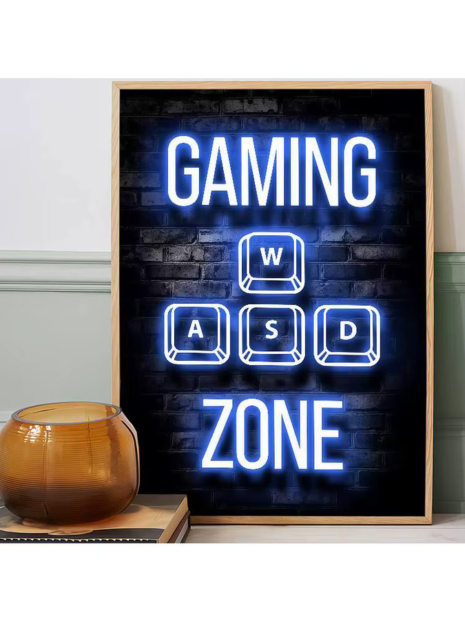 Moetch Modernes Filmplakat im Neon-Design als Wandkunst für dein Wohnzimmer oder Studierzimmer - Bild 7