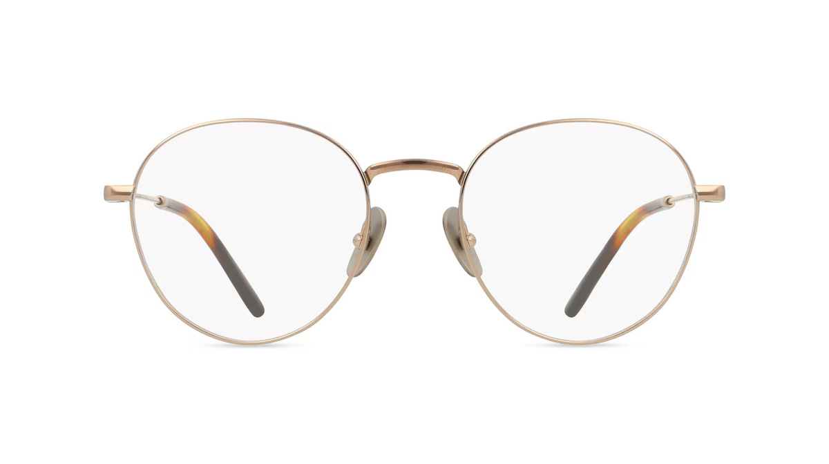 Ray-Ban RX8782 Korrektionsbrille, Panto, Vollrand, Titan, Unisex, Braun - Bild 1