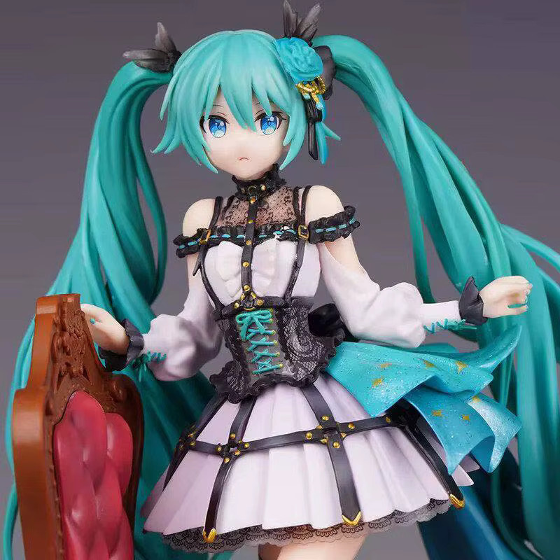 Bandai Project Sekai Colorful Stage Hatsune Miku Stuhl-Actionfigur, 23cm - Bild 2