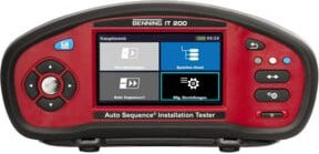 Benning Installationsprüfgerät IT 200 in Rot - Bild 2