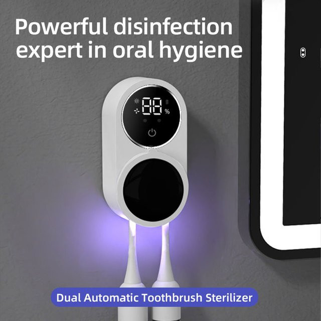 sulvgo Zahnbürsten-Sterilisator, weiß, Unisex - Bild 1