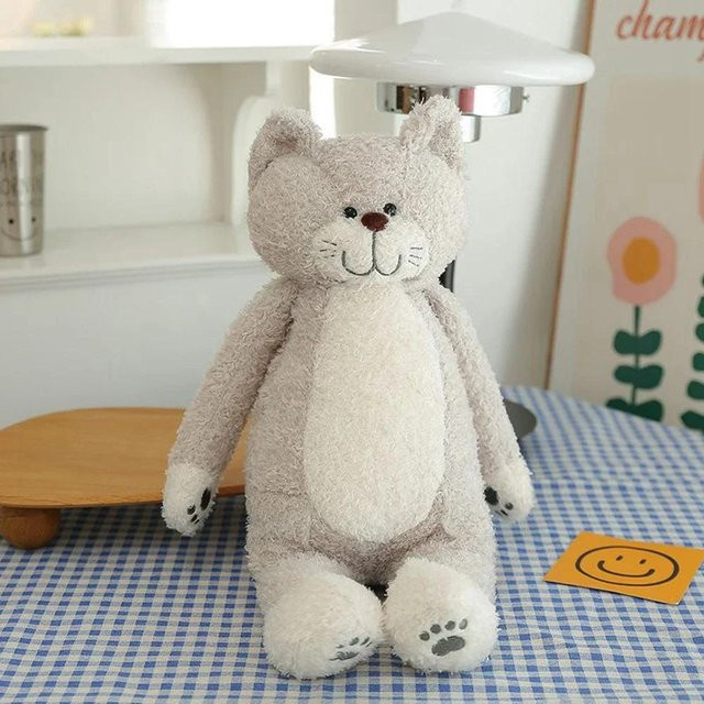 Tee Reis Katze Plüschtier Kawaii Katze Puppe 50cm - Bild 1