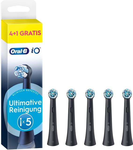 Oral-B iO Ultimative Reinigung, Schwarz, Aufsteckbürsten - Bild 1