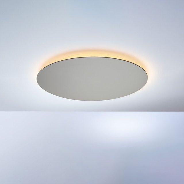 Escale Blade 44 LED-Deckenleuchte in Taupe aus Aluminium mit 2700K Warmweiß - Bild 1