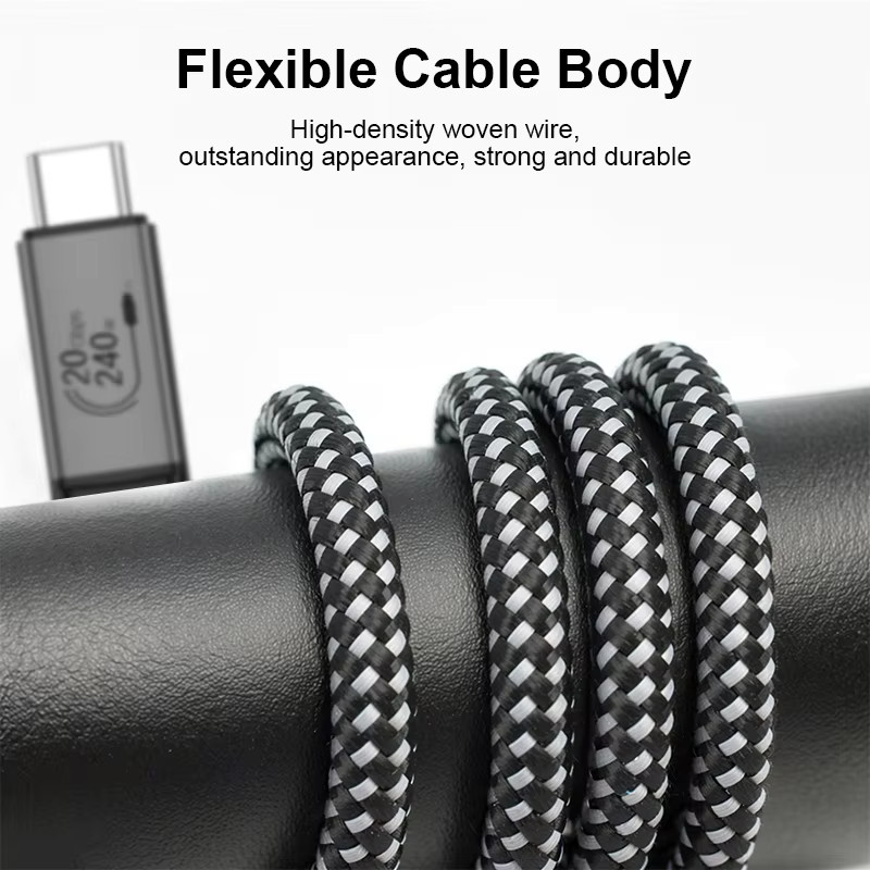 MeeGoo PD240W USB-C Ultraschnellladekabel mit 100 W Leistung und E-Marker-Chip für iPhone 15, Xiaomi und MacBook Pro - Bild 6