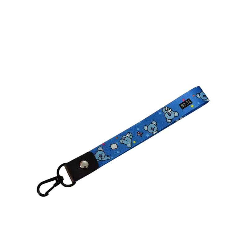 LINE FRIENDS Schlüsselband, BT21 Koya Mang Shaky Chimmy Tata, Unisex - Bild 2