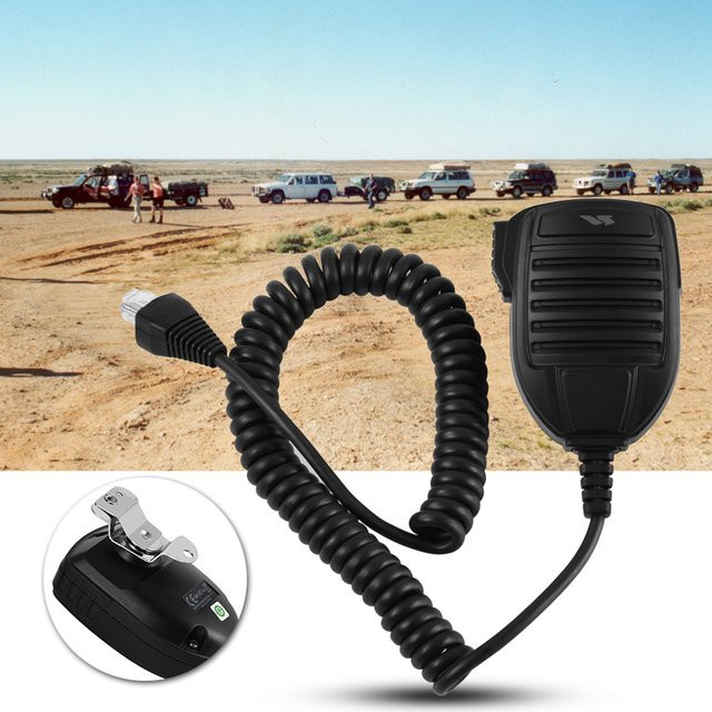MH-67A8J Mobiles Mikrofon für Yaesu und Vertex Radio VX2500 VX2508 VX2208 VX2108, 8-polig, Schwarz - Bild 1
