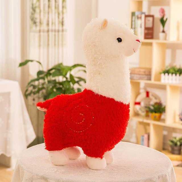 Alpaka Puppe, Plüschtier, 38cm - Bild 1