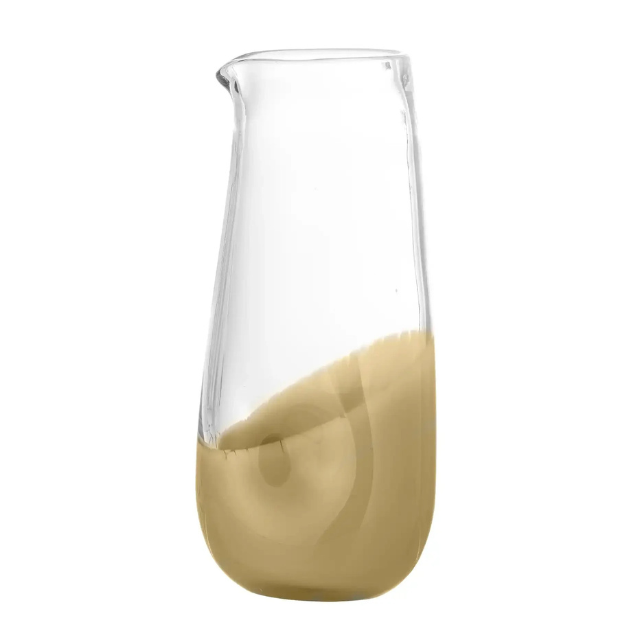 Bloomingville Karaffe Ballard Beige 1250ml - Bild 1