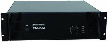 Omnitronic PAP-1000 ELA-Verstärker 1000W Schwarz - Bild 1