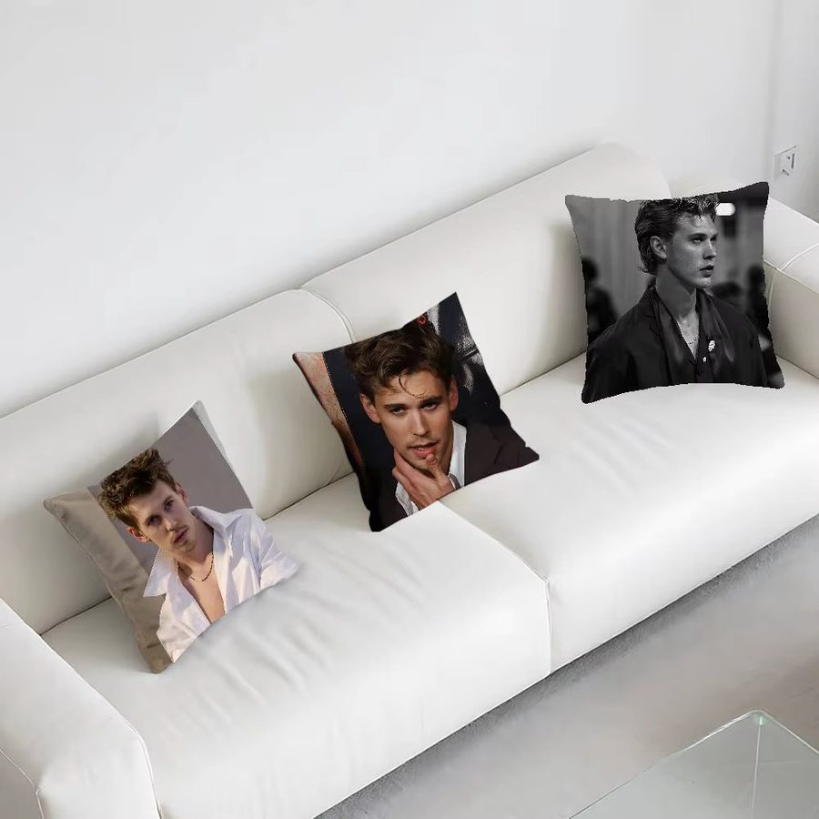 52TOYS Austin Butler quadratische Kissenbezüge mit Grafikdesign, B/T/H: 40 x 40 x 40 cm - Bild 5