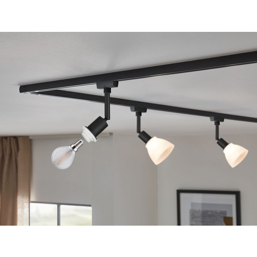 Paulmann URail Hochvolt-Schienensystem Spot E14 Schwarz Matt B: 4,4 cm, H: 16,3 cm, T: 4,4 cm - Bild 3