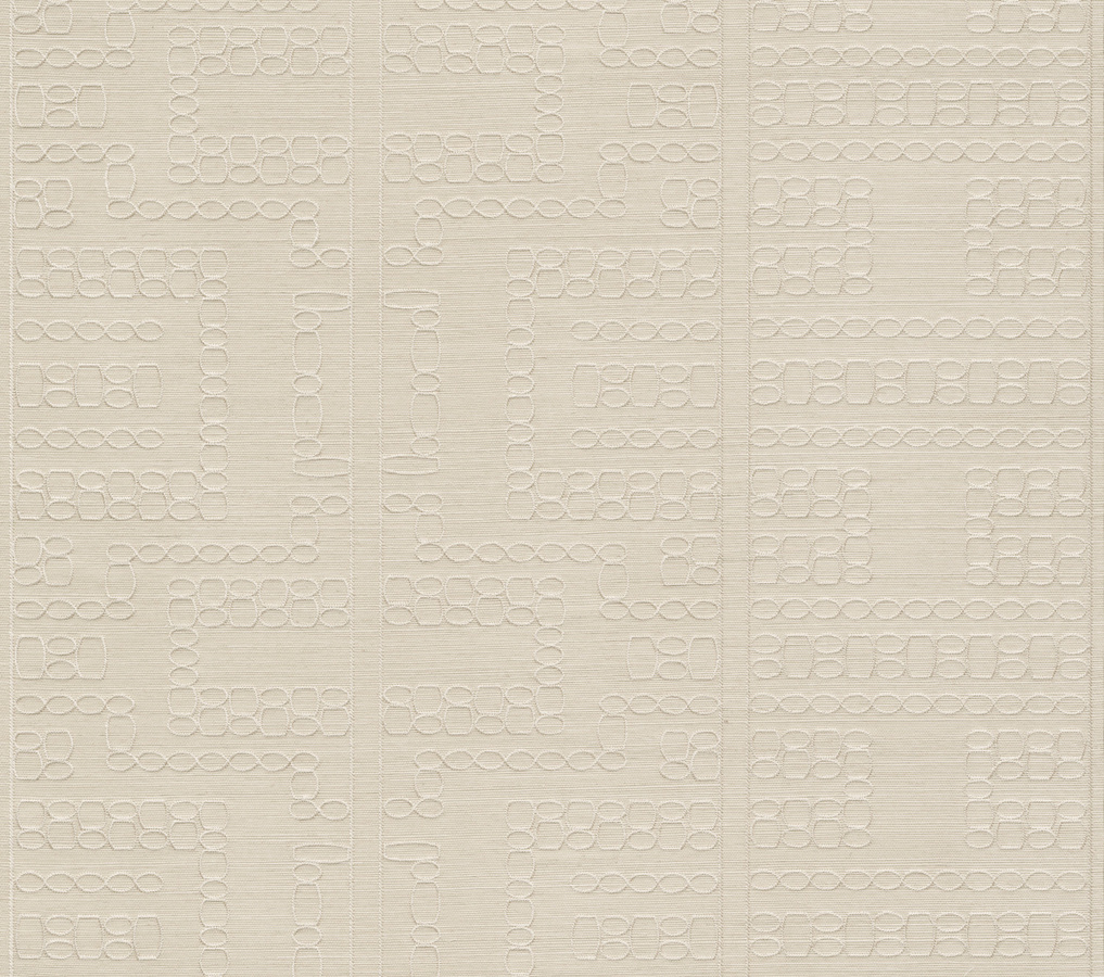 Arte Tapete Taio Ivory Beige Geometrisches Design Modernes Vlies Non-Woven Textil - Bild 1