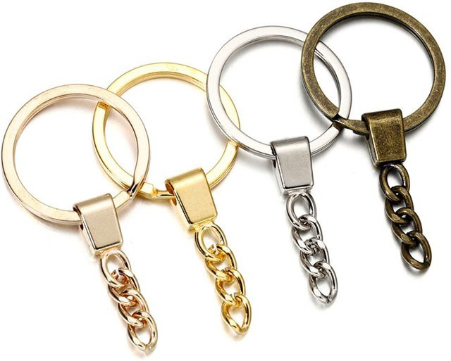 AGCFABS Schlüsselanhänger, Gold Farbe, 30 mm, Unisex - Bild 1