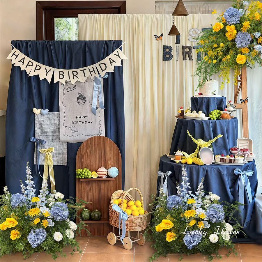 Künstliche grüne Blumen als hängende Dekoration für Hochzeiten, Partys und Tischdekorationen - Bild 2