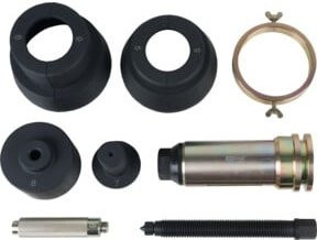 KS Tools Differential-Hauptwellenlager-Abzieher-Satz für DAF, 8-teilig, schwarz, Stahl - Bild 1
