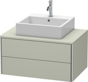Duravit Waschtischunterschrank XSquare wandhängend in Weiß, B/T/H: 80 x 54,8 x 40 cm - Bild 1