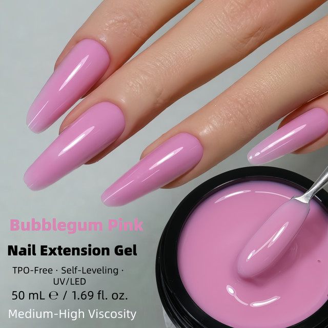 MSHARE Builder Nagelgel Max Control, Bubblegum Pink, 50 ml - Bild 1