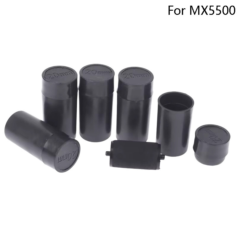 10 Stück Preisetiketten-Nachfüllrollen 18/20mm in Schwarz für MX6600 und MX5500 Markierungs- und Preisauszeichnungsgeräte - Bild 2