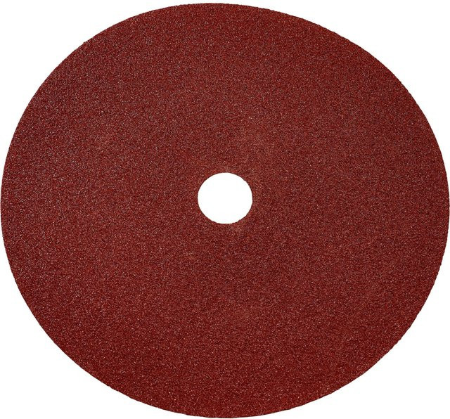 LUX-TOOLS Fiberscheibe für Metall, Rot, Durchmesser: 230 mm, Körnung: 60 - Bild 1