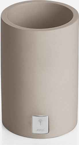 JOOP! BATHLINE Rundes Behälter Set in Taupe, Grau, Weiß und Beige mit Holzelementen - Bild 1