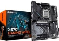 Gigabyte X870 GAMING WIFI6 Mainboard ATX mit AMD AM5 Sockel, DDR5, Wi-Fi 6, Bluetooth und 2,5 Gigabit LAN in Schwarz/Grau - Bild 1