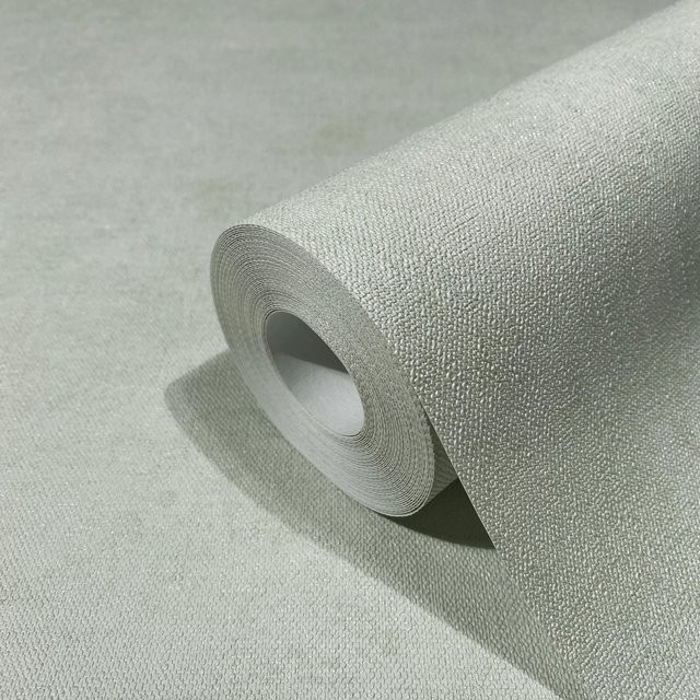 Marburg Vliestapete Uni Modern Grün FSC Non-Woven - Bild 1