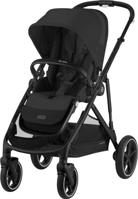 Cybex Gold Kombikinderwagen Gazelle S schwarz mit Tragewanne und Sport-Sitz - Bild 1