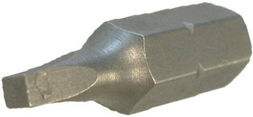 KS Tools Vierkant-Bit #00 aus S2-Stahl, Antrieb: 1/4 Zoll (6,3 mm), Abtrieb: Außen-Vierkant 00, Länge: 25 mm, Farbe: Silber - Bild 1