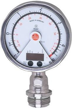 Ifm Electronic Drucksensor PG2795 mit M12 Anschluss, 1 Öffner, 1 Schließer und Analogausgang, Messbereich -14.5 psi bis 58 psi - Bild 1
