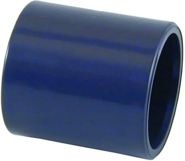 Cepex PVC Klebemuffe Blau 25 mm PN16 Rohrverbinder - Bild 1